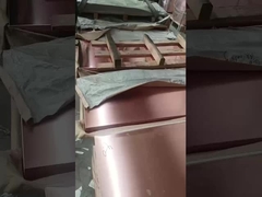C101 C1011 C10100 Copper Sheet Plate Custom Cut For Antenna Parts