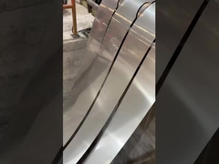Mirror Finish Precision Stainless Steel Strip 304L 316L Custom Width