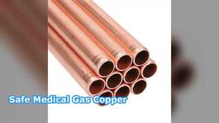 Medical Gas Copper Pipe Safe Hygienic